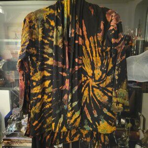 Three Cranes Gallery Tie-Dye Kimono
